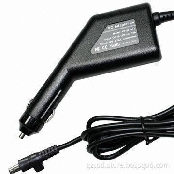 19V/4.74A DC Car Charger/Adapter for Laptop/Notebook, with 90WPower Supply, Measures 5.5 x 3.0mm
